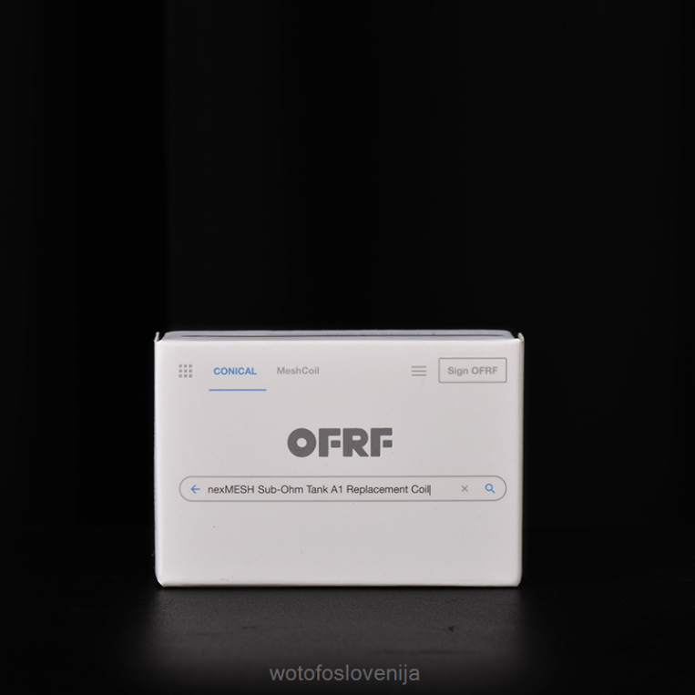Wotofo NEXMESH sub-omska stožčasta tuljava rezervoarja ss 316l - Wotofo Vape Price DLBHX380