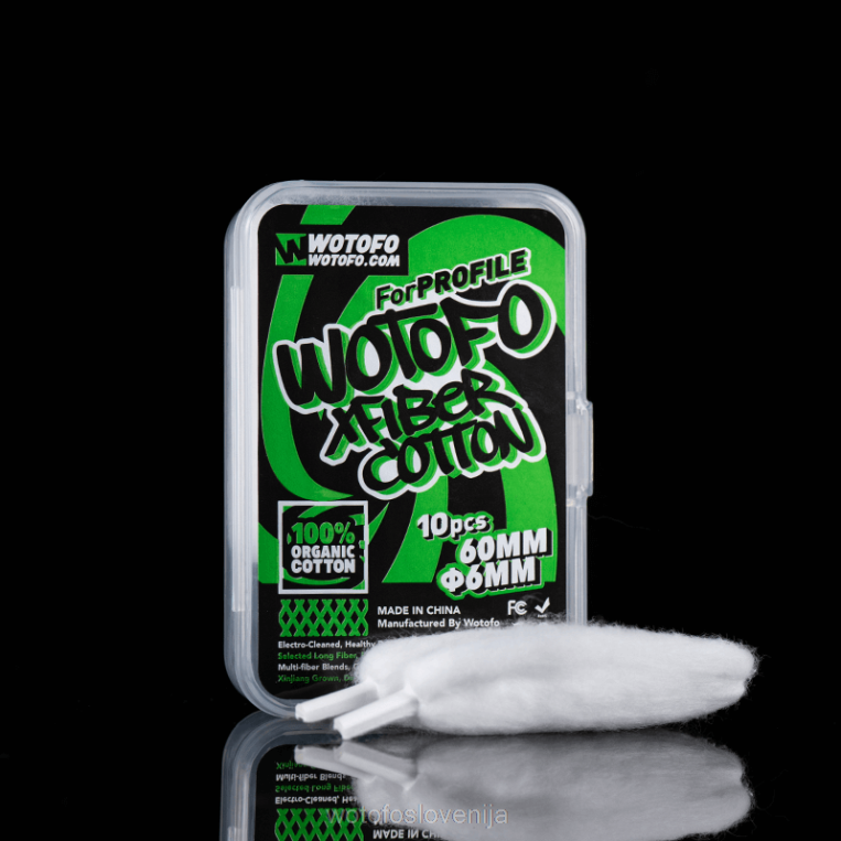 Wotofo PROFILE xfiber bombaž za profil 6 mm - Wotofo Vape Pods DLBHX311