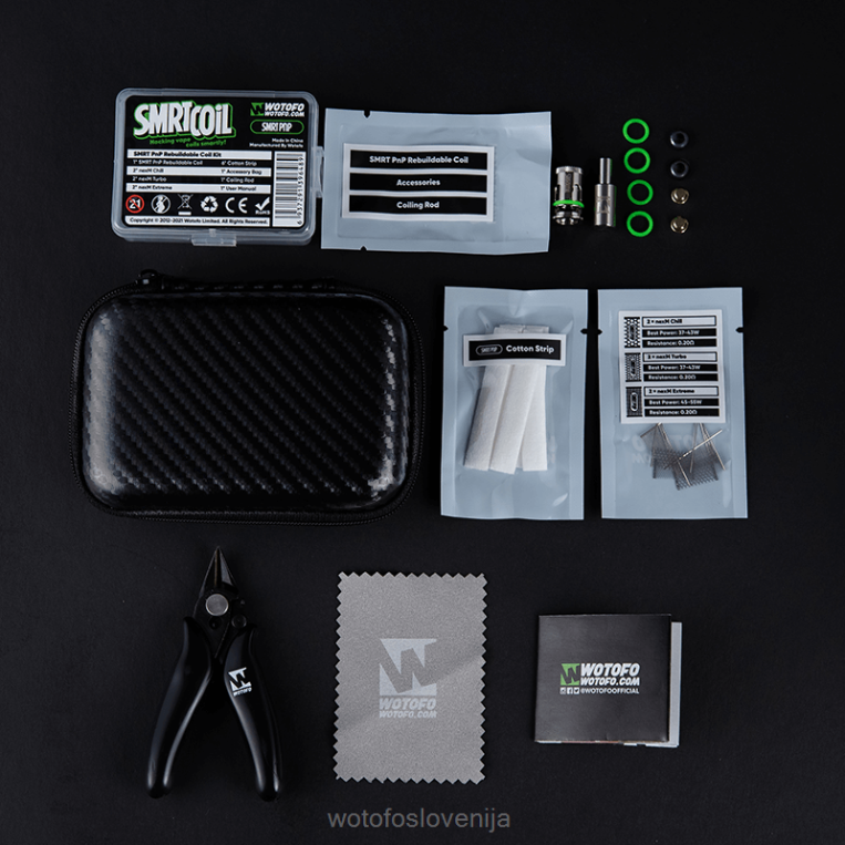 Wotofo SMRT ponovno sestavljiv paket tuljav smrt pnp paket - Wotofo E-Cigarette DLBHX346