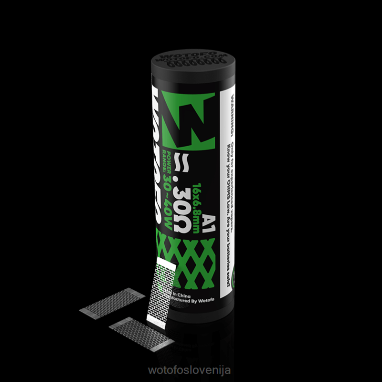 Wotofo tuljava v obliki mreže profil ps 0,3 ohm 10 kos - Wotofo Flavors DLBHX315