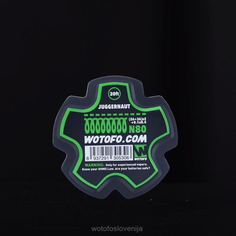 Wotofo vnaprej izdelan kolut za žico Juggernaut - Wotofo Flavors DLBHX355
