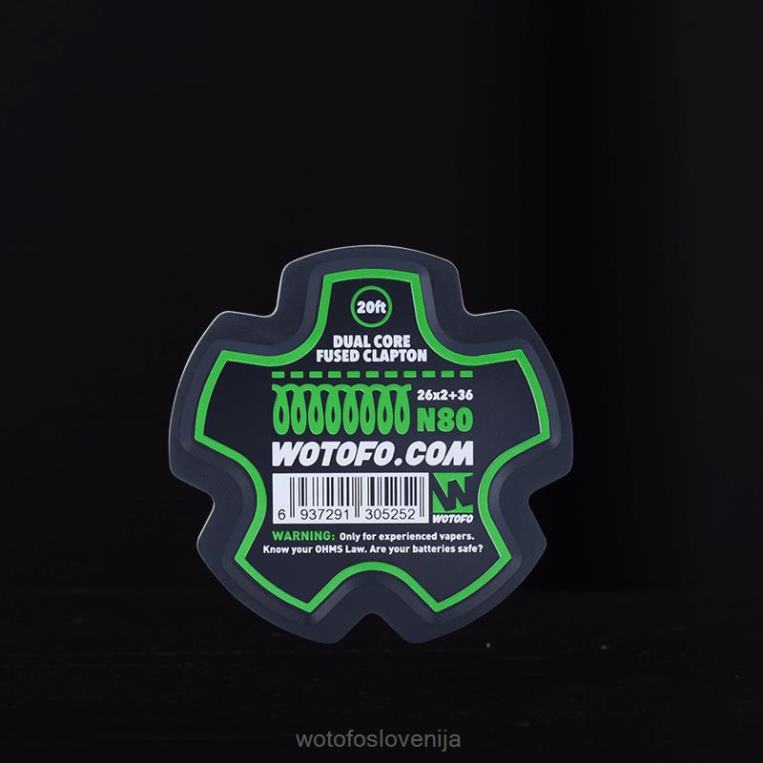 Wotofo vnaprej izdelan kolut za žico dual core fused clapton - 26*2+36 - Wotofo Vape Review DLBHX353