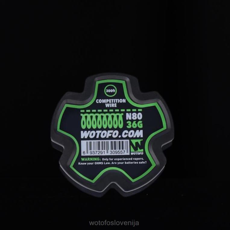 Wotofo vnaprej izdelan kolut za žico tekmovalna žica ni80 - 36 g 300 ft - Wotofo Disposable Vape DLBHX354