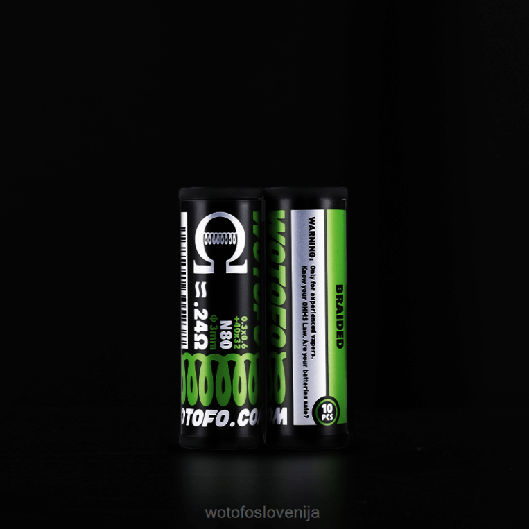 Wotofo vnaprej zgrajene tuljave dual core fused clapton 0,28 ohm 10pcs - Wotofo Disposable Vape DLBHX314