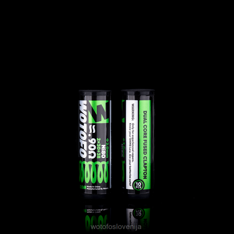 Wotofo vnaprej zgrajene tuljave dual core fused clapton 0,28 ohm 10pcs - Wotofo Disposable Vape DLBHX314