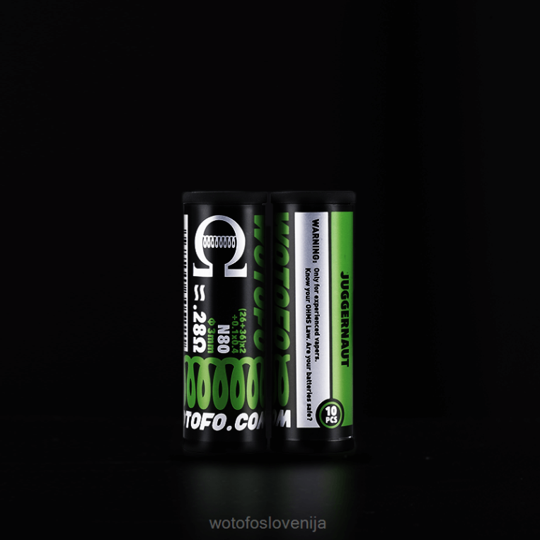 Wotofo vnaprej zgrajene tuljave dual core fused clapton 0,28 ohm 10pcs - Wotofo Disposable Vape DLBHX314