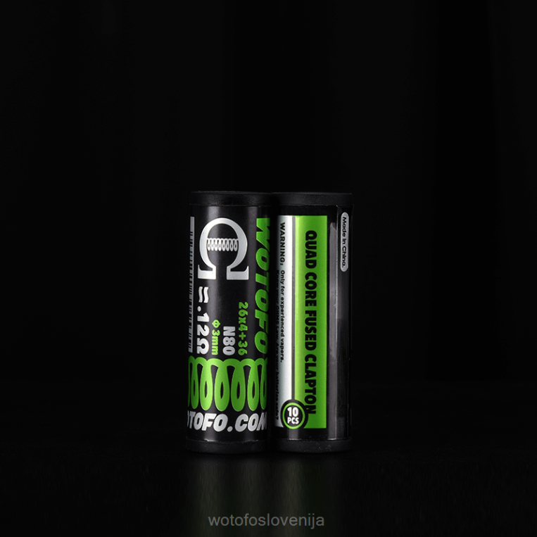 Wotofo vnaprej zgrajene tuljave dual core fused clapton 0,28 ohm 10pcs - Wotofo Disposable Vape DLBHX314