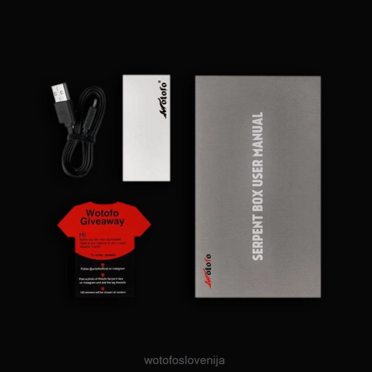 Wotofo SERPENT 50w box mod temno modra - Wotofo Disposable Vape DLBHX114